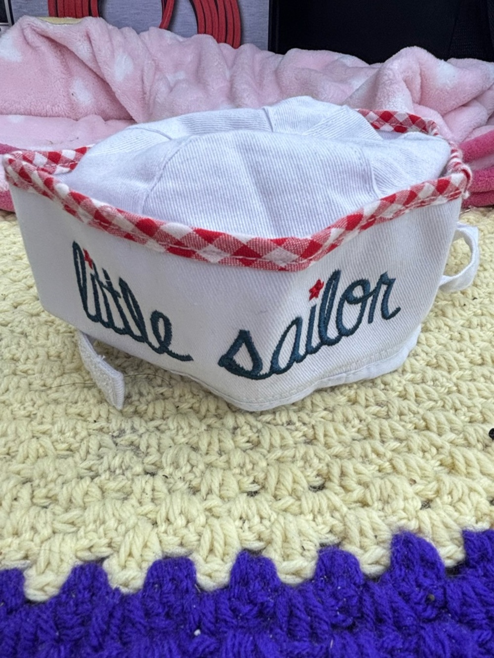 Baby essentials “little sailor” hat 0-12 months